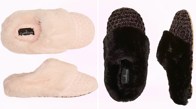 Cuddl Duds Womens Slippers