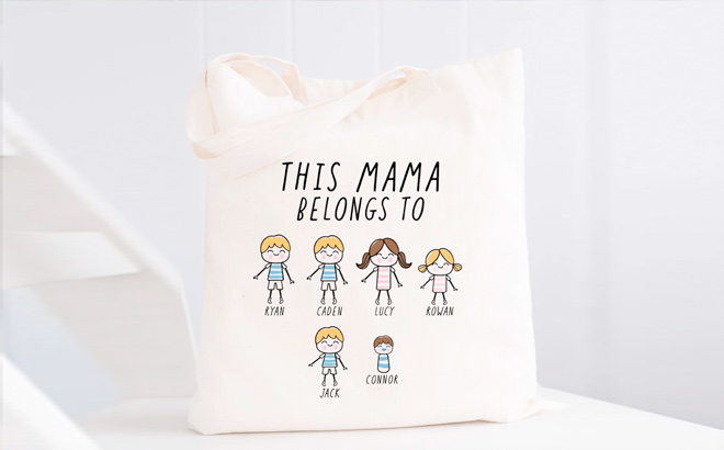 Custom Mothers Day Tote Custom Mothers Day Tote