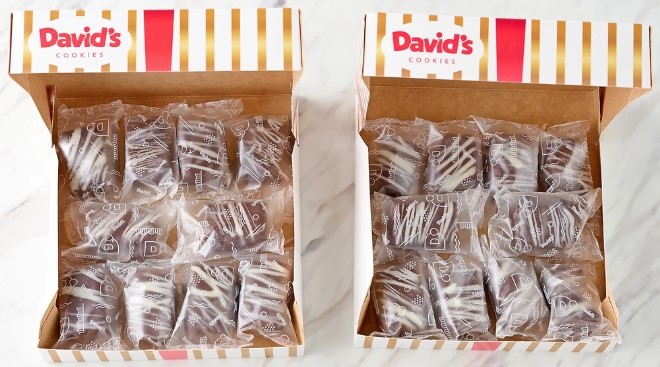 Davids Cookies Brownies Gift Boxes 2 Pack