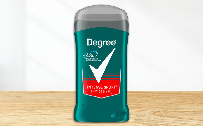 Degree Mens Intense Sport Deodorant on Table