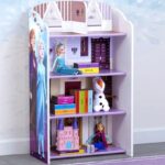 Delta Children Disney Frozen II Wooden Playhouse 4 Shelf Bookcase