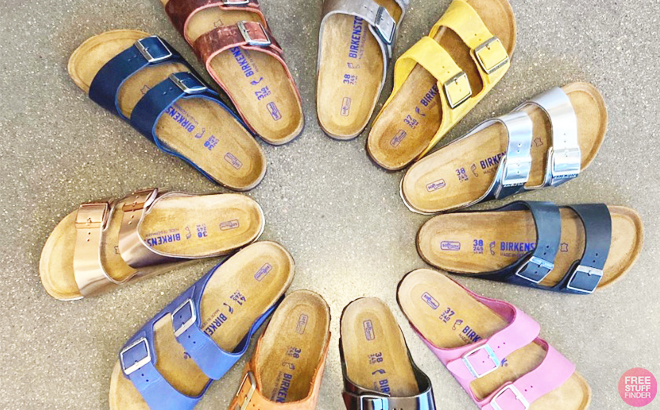 Different Colors of Birkenstock Sandals