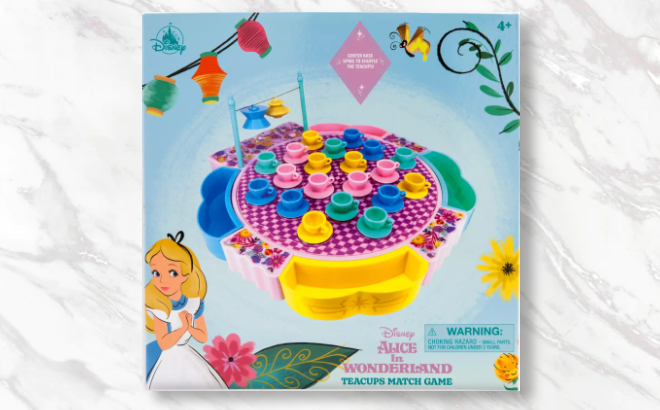 Disney Alice in Wonderland Teacups Match Game