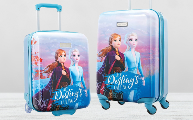 Disney Frozen 2 Piece Luggage Set 2