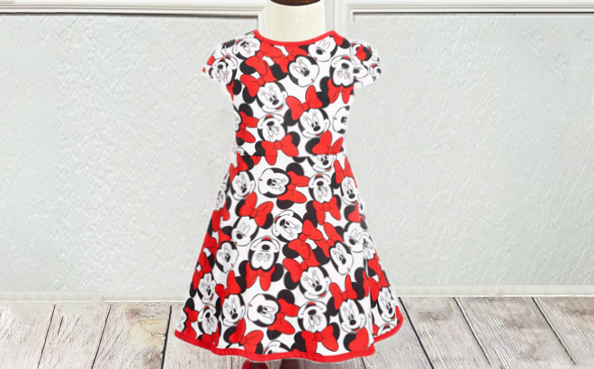 Disney Little Girls Minnie Mouse Dress