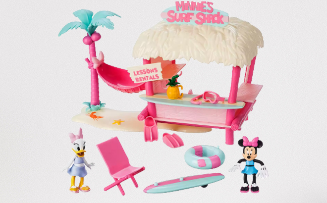 Disney Minnie Mouse Shop Playset Figurines