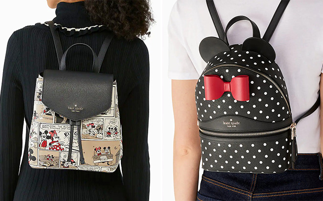 Disney X Kate Spade New York Minnie Mouse Backpacks