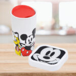 Disneys Mickey Friends Mug Warmer Mug Lid Set