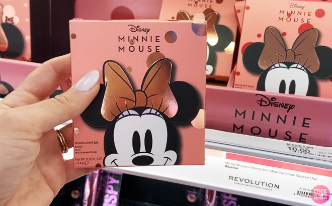 Disneys Minnie Mouse x Makeup Revolution blusher duo