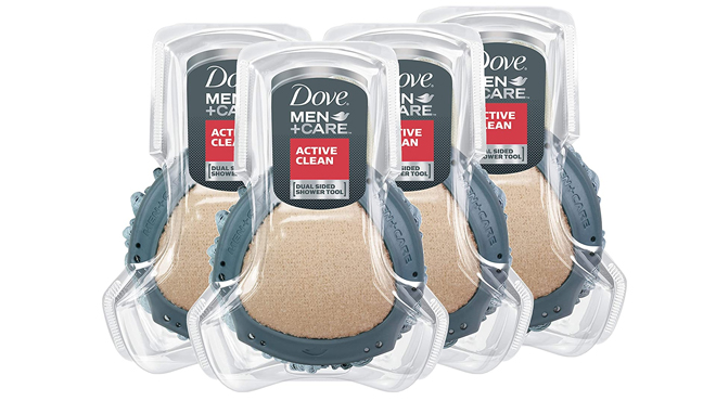 Dove MenCare Shower Tool 4 pk