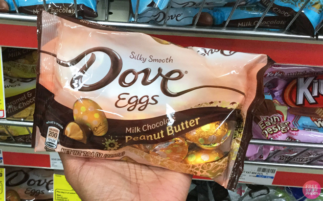 Dove Milk Chocolate Peanut Butter Easter Candy Eggs