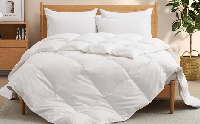 Down Feather Blend King Comforter