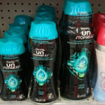Downy Unstopables Fresh In Wash Scent Boosters on a Store Shelf