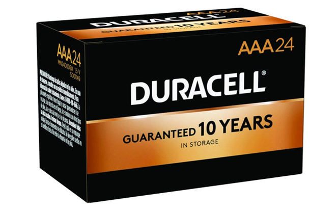 Duracell Standard AAA Batteries 24 Pack