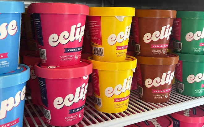 Eclipse Ice Cream in Different Flavors