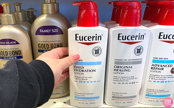 Eucerin Body Lotion $3.99 at Target | Stuff Finder