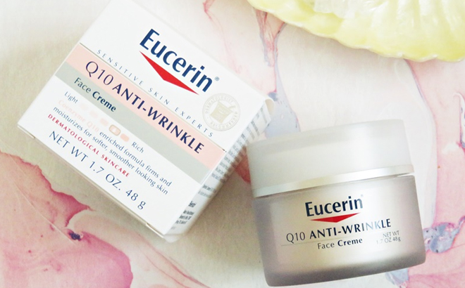 Eucerin Q10 Anti Wrinkle Face Cream 1 7 Ounce