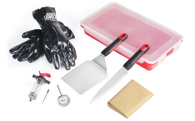 Expert Grill BBQ Smoking Kit Set 9 Piece 1 Expert Grill BBQ Smoking Kit Set 9 Piece 1