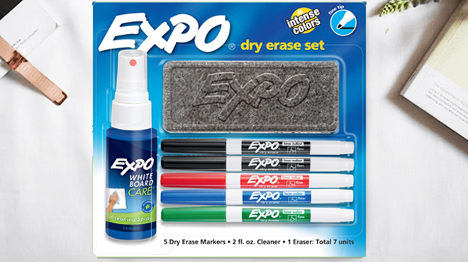 Expo Dry Erase Marker 7 Pc Kit 1 Expo Dry Erase Marker 7 Pc Kit 1