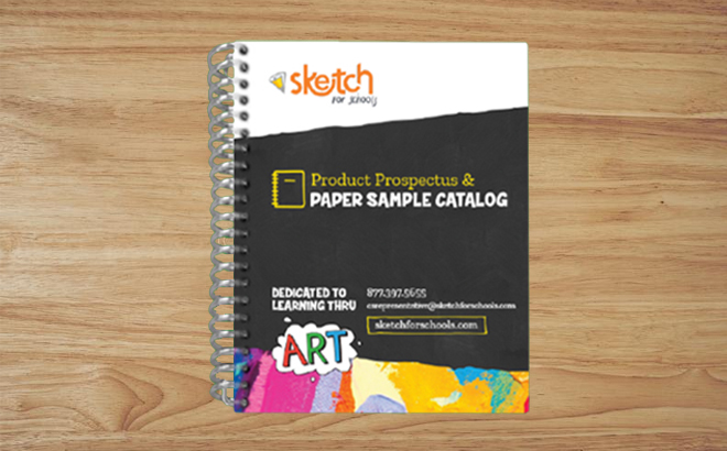 FREE Sketchbook Paper Catalog Sample