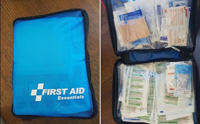 First Aid Only 298 Piece All Purpose Emergency Kit Collage