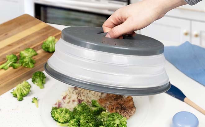 Foldable Microwave Food Cover