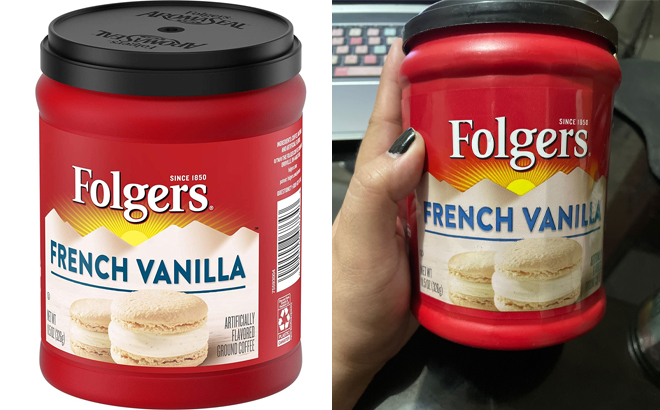 Folgers French Vanilla Ground Coffee