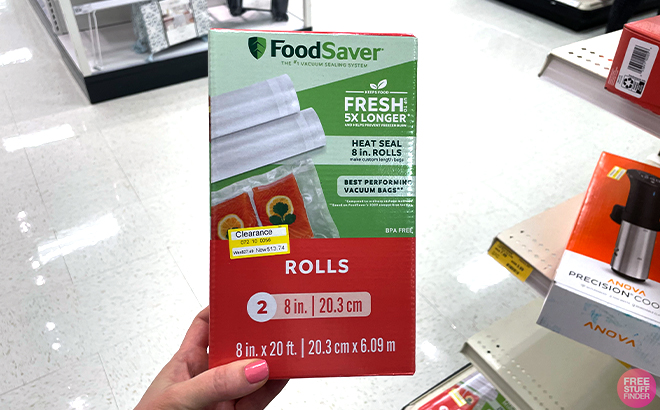 FoodSaver Vacuum Seal Rolls 2 Pack