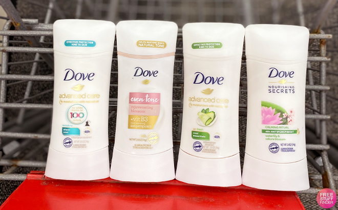 Four Dove Ultimate Deodorant Stick