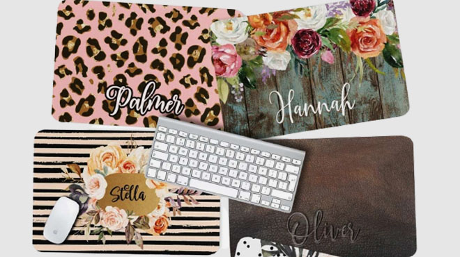 Four Pads of Personalized Large Desk Pads 1