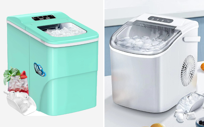 Furnimics 26 lb Ice Portable Ice Maker