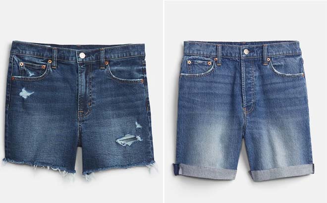 GAP Womens High Rise Shorts