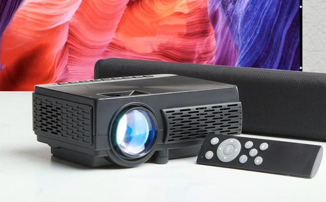 GPX Portable Projector Bundle
