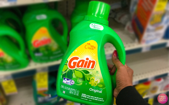 Gain Laundry Detergent Original Scent 100 Ounce