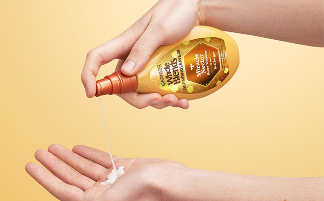 Garnier Whole Blends Honey Leave In Sample