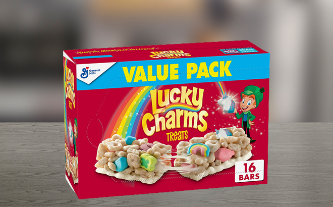 General Mills Breakfast Bars 16 Count On A Table