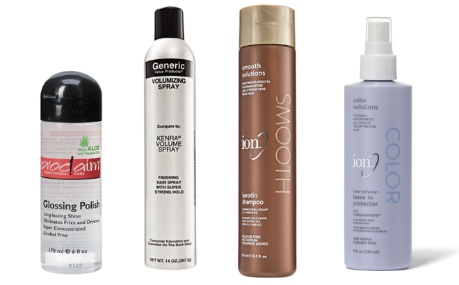 Glossing Polish Volumizing Spray Keratin Smoothing Shampoo and Color Defense Leave In Protector