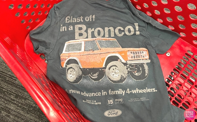 Goodfellow Co Ford Bronco Graphic T Shirt