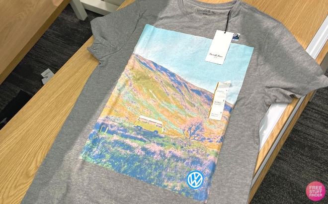 Goodfellow Co Volkswagen Mens Graphic T Shirt