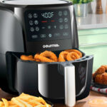 Gourmia 6 Qt Digital Air Fryer with Guided Cooking Black