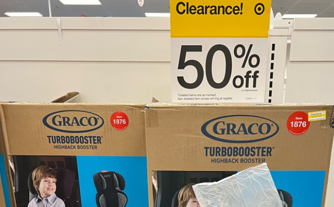 Graco TurboBooster Highback Booster Carseat Clearance