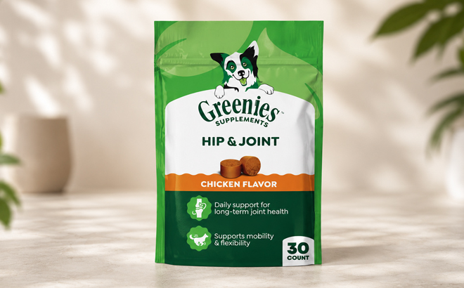 Greenies Supplements Hip Joint Soft Dog Chews