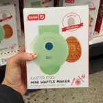 Hand Holding Easter Egg Mini Waffle Maker at Target