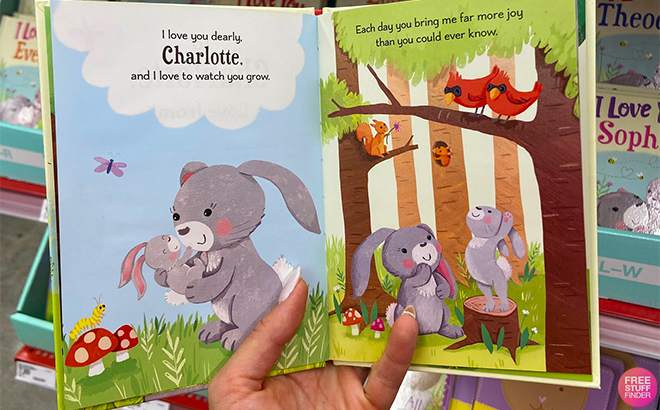 Hand Holding Personalized Kids Easter Books by JD Green at Target