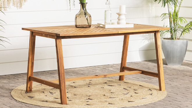 Harbison Acacia Outdoor Dining Table