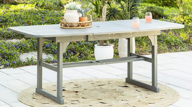 Harbison Extendable Outdoor Dining Table