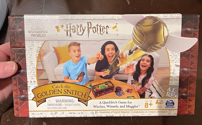 Harry Potter Catch The Golden Snitch Game Board