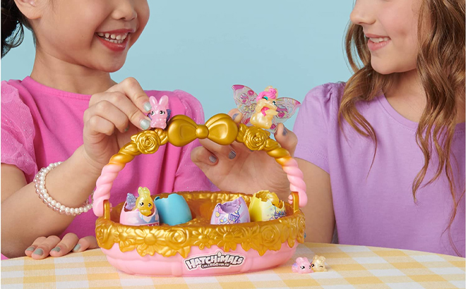 Hatchimals CollEGGtibles Easter Spring Toy Basket