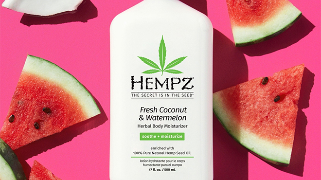 Hempz Body Lotion Fresh Coconut Watermelon Daily Moisturizing Cream