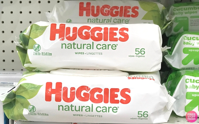 Huggies Natural Care Baby Wipes 10 Pack